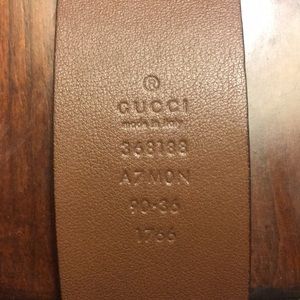 Gucci men belt